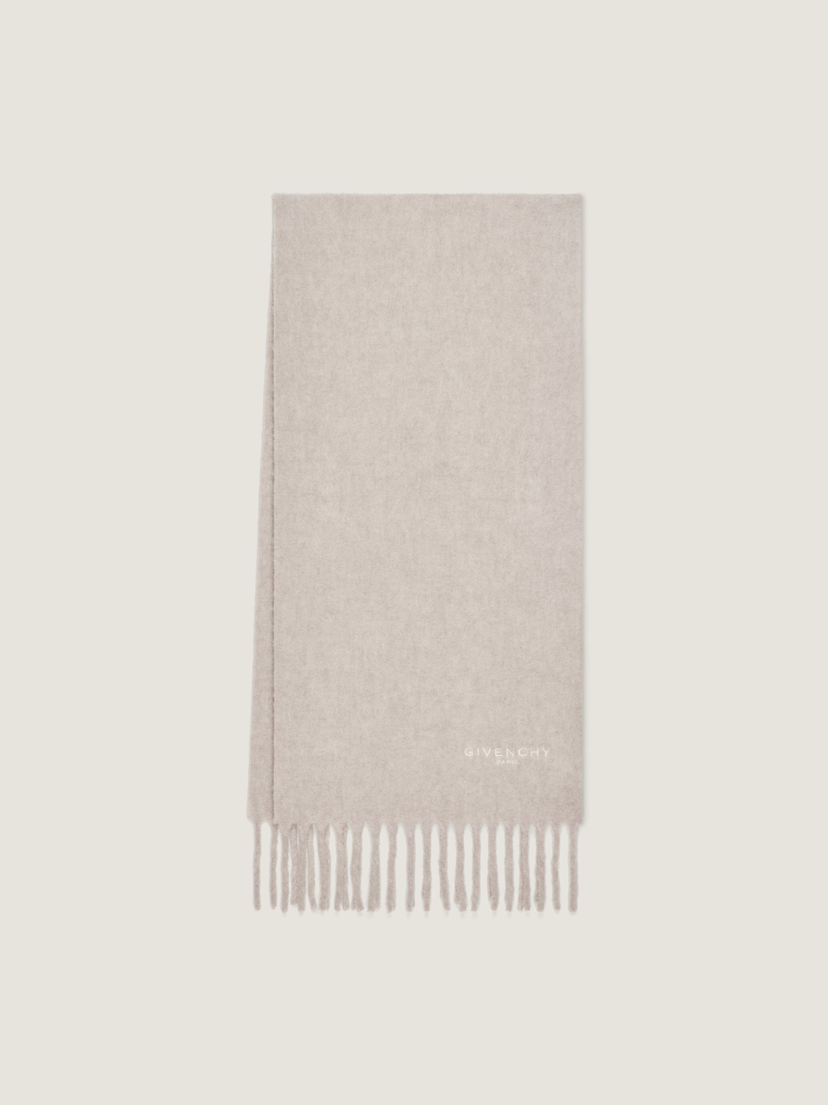 GIVENCHY Paris large scarf in alpaca wool